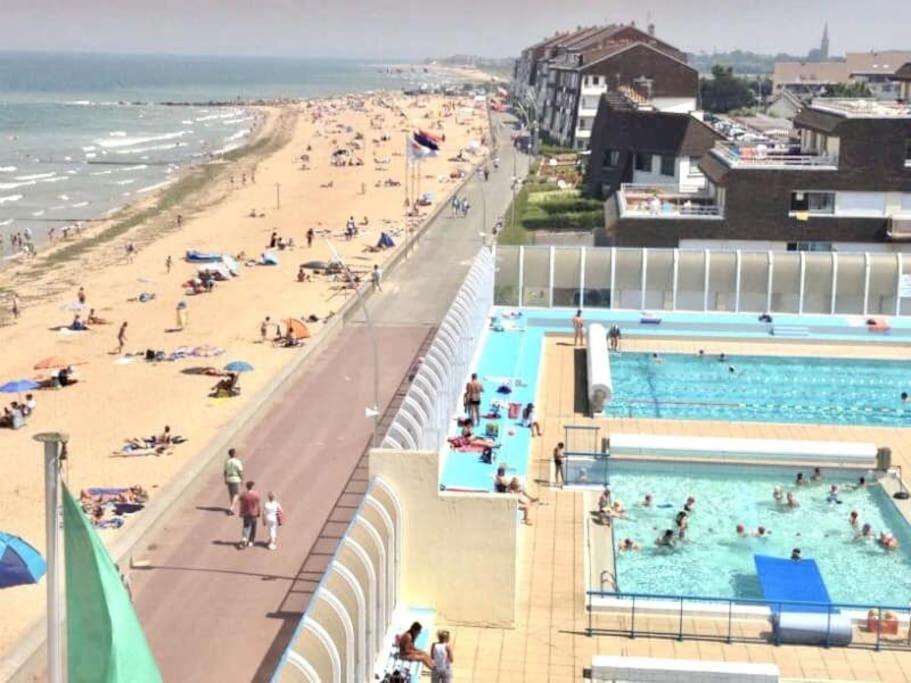 Maisonnette Du Bonheur Courseulles-sur-Mer Bagian luar foto